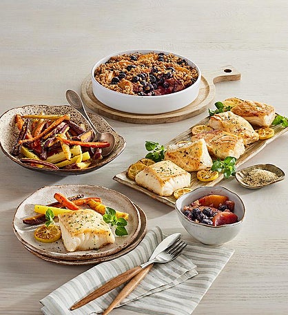 Wild Chilean Seabass Easy-Does-It Dinner