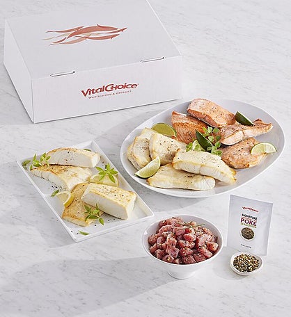 Wild Fish Variety Box with Tuna Poke