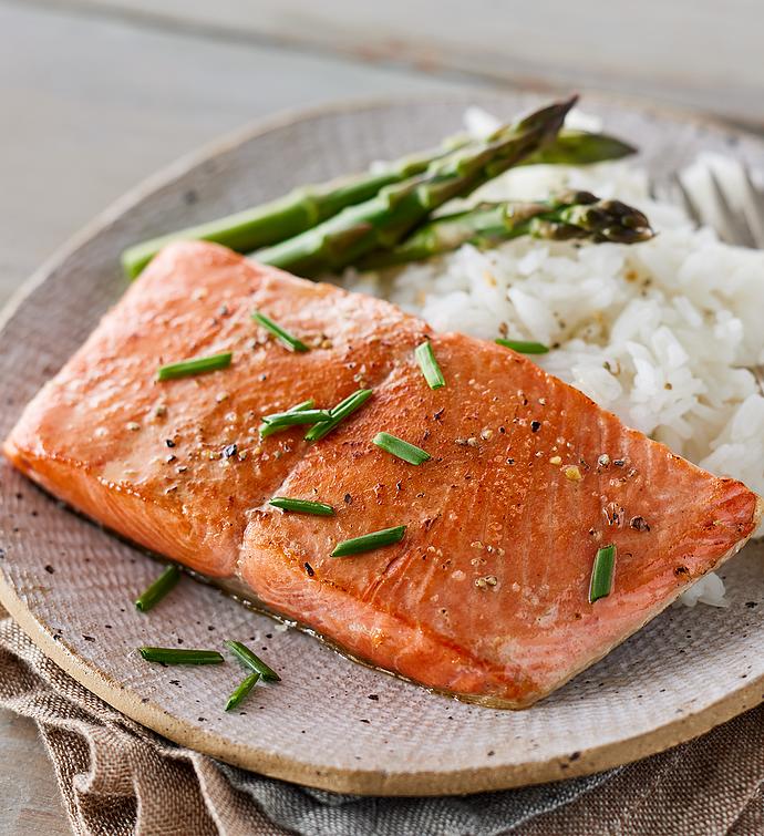 MSC Wild Alaskan Sockeye Salmon skin on