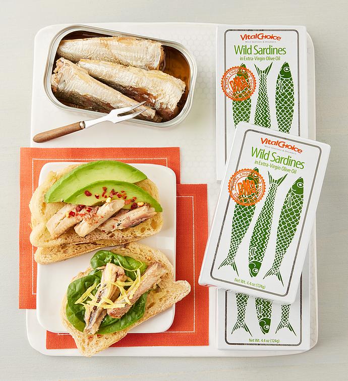 Wild Sardines in Extra Virgin Olive Oil