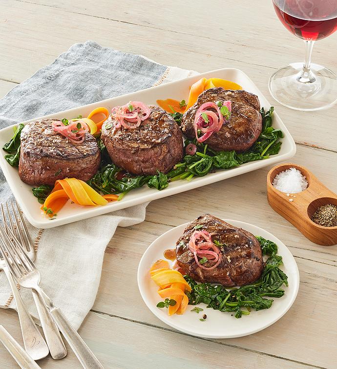 Grass Fed Beef Filets Mignons Four Ounce