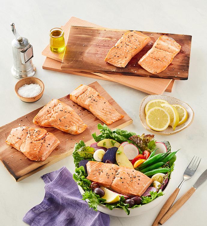 Cedar Planked Sockeye Salmon Recipe Kit