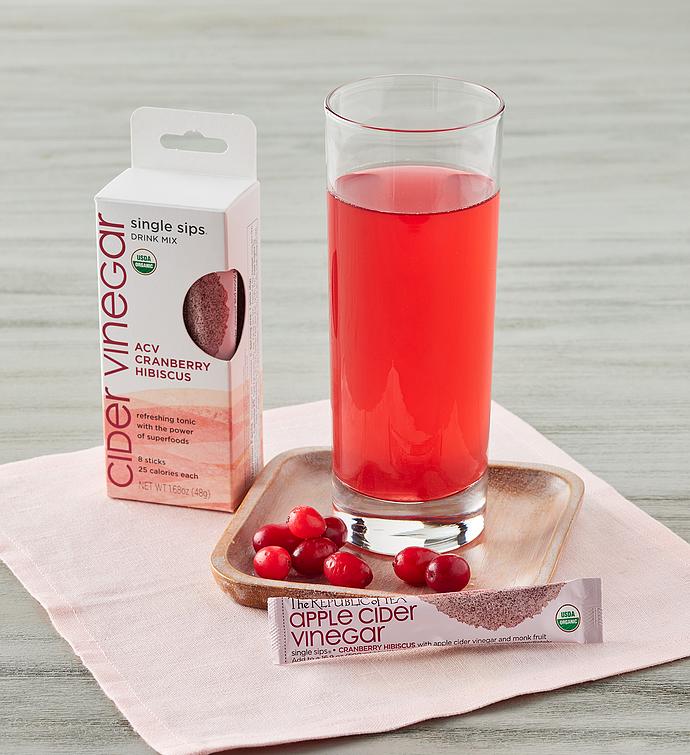 Organic Apple Cider Vinegar Cranberry Hibiscus Single Sips®