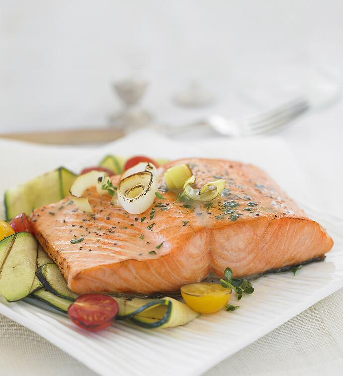 MSC Wild Alaskan Coho (Silver) Salmon - skin-on, boneless
