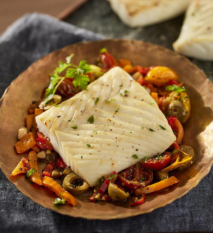 MSC Wild Alaskan Halibut - skinless, boneless
