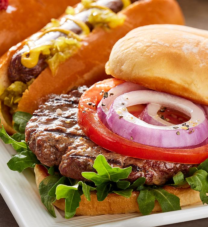 Bison Burgers and Franks 