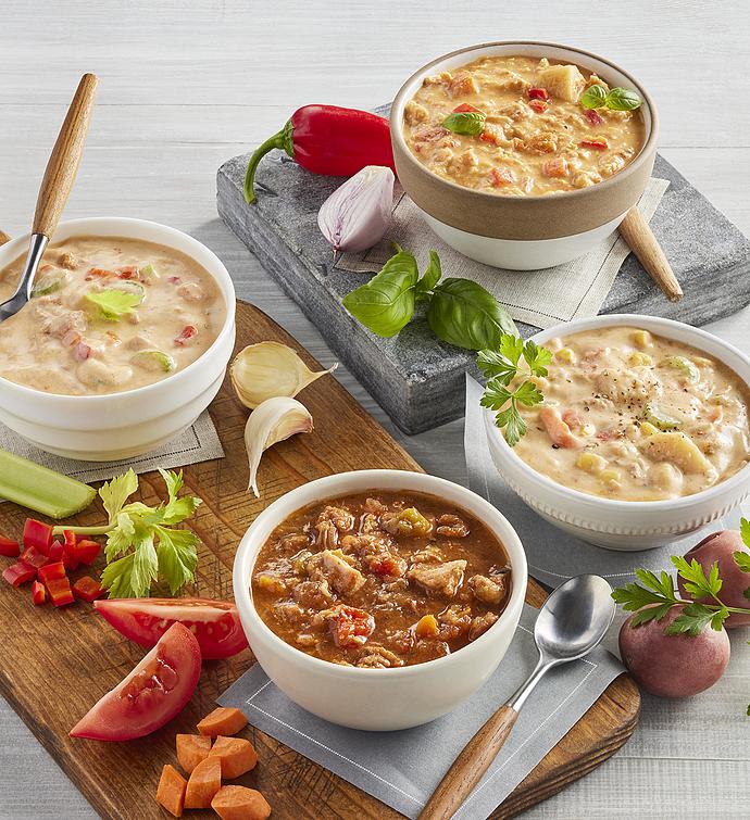 Seafood Soup Sampler