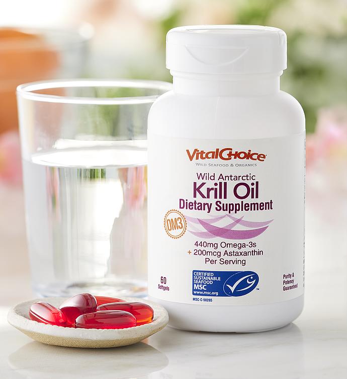 MSC Wild Antarctic Krill Oil Dietary Supplement