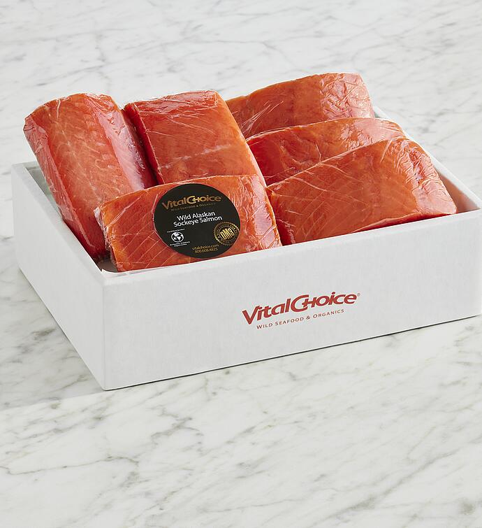 MSC Wild Alaskan Sockeye Salmon - skin-on