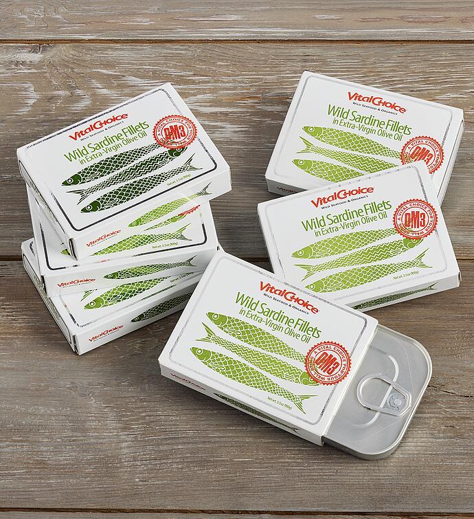 Wild Sardine Fillets in Extra Virgin Olive Oil