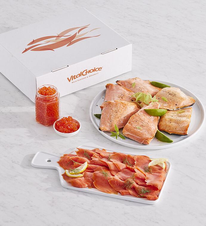 Wild Salmon Variety Box with Nova Lox