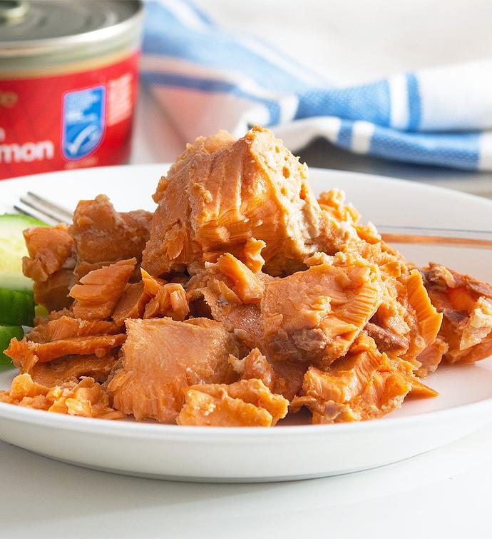 MSC Canned Sockeye Salmon skinless, boneless