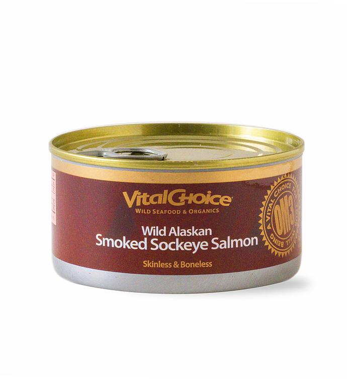 Canned Smoked Sockeye Salmon