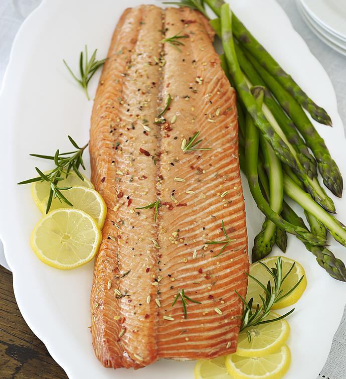 MSC Wild Alaskan Sockeye Salmon Whole Fillets   4.6 lb box