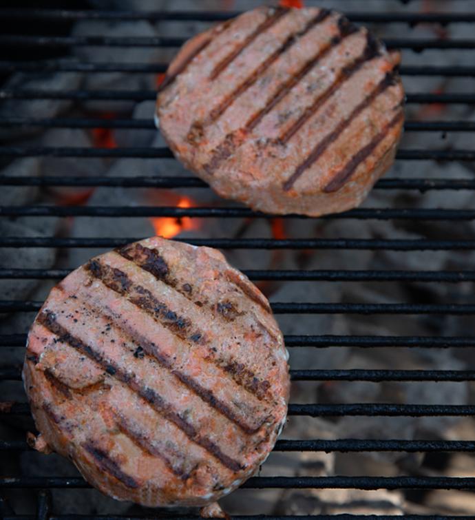 MSC Wild Sockeye Salmon Burgers - 4 oz each 