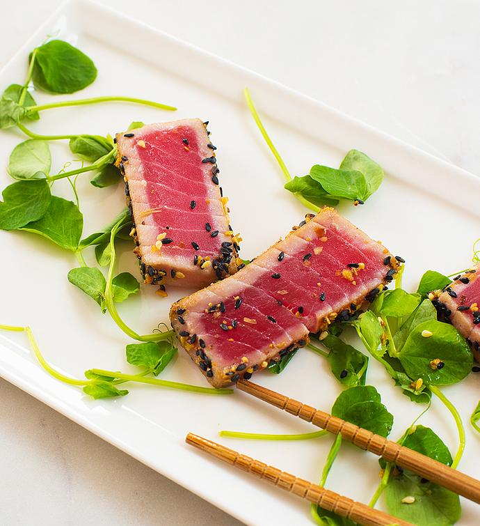 Wild Yellowfin Ahi Tuna Saku skinless, boneless, oz blocks