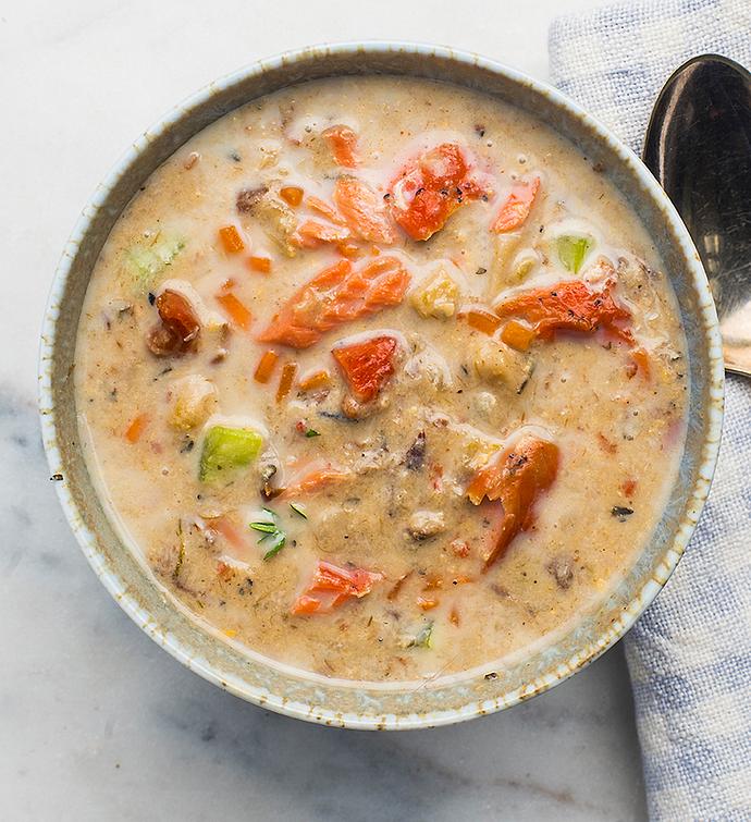 Smoked Salmon Chowder